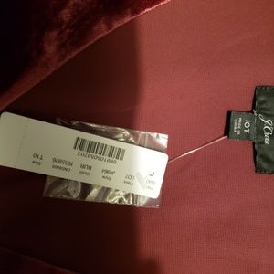 J. Crew Tops - J Crew faux-wrap top in velvet J. Crew Tops - J Crew faux-wrap top in velvet